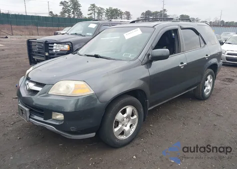 2005 Acura Mdx из США, поврежденный, VIN 2HNYD18235H511489